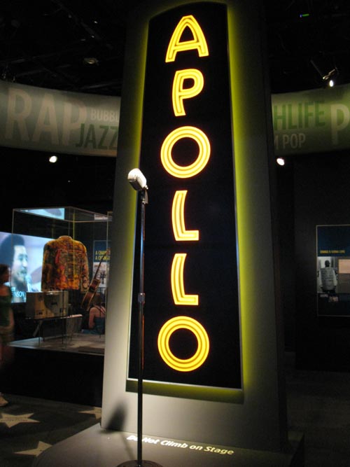 Ain't Nothing Like the Real Thing: How the Apollo Theater Shaped American Entertainment Exhibit, National Museum of African American History and Culture Gallery, Second Floor East, Smithsonian National Museum of American History, National Mall, Washington, D.C.