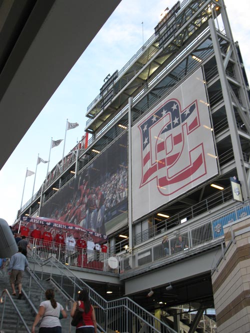 Outfield Staircase From Main Concourse Level to Club Level, Nationals Park, Washington, D.C., August 14, 2010