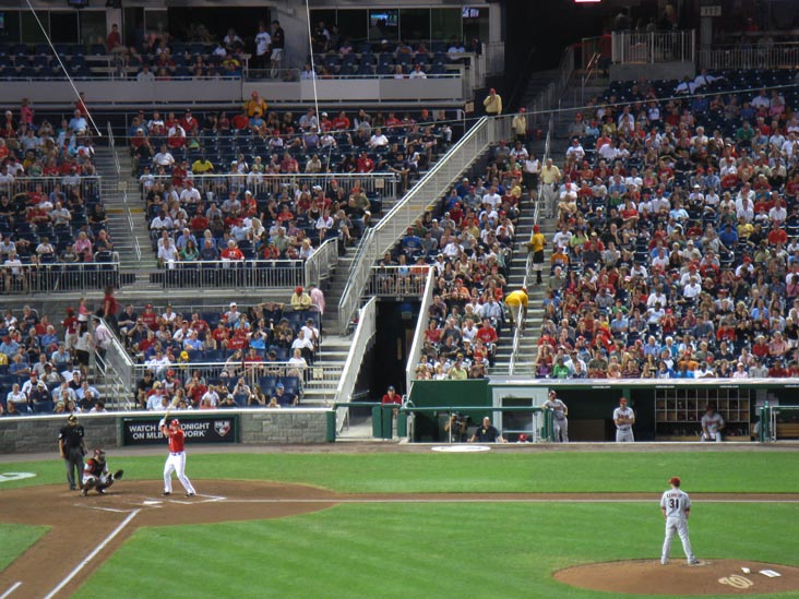 View From Section 238, Arizona Diamondbacks vs. Washington Nationals, Nationals Park, Washington, D.C., August 14, 2010