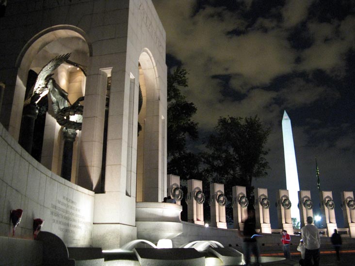 Atlantic Pavilion, National World War II Memorial, National Mall, Washington, D.C.