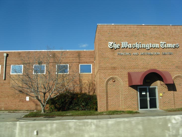 Washington Times Printing and Distribution Center, 3600 New York Avenue NE, Washington, D.C.