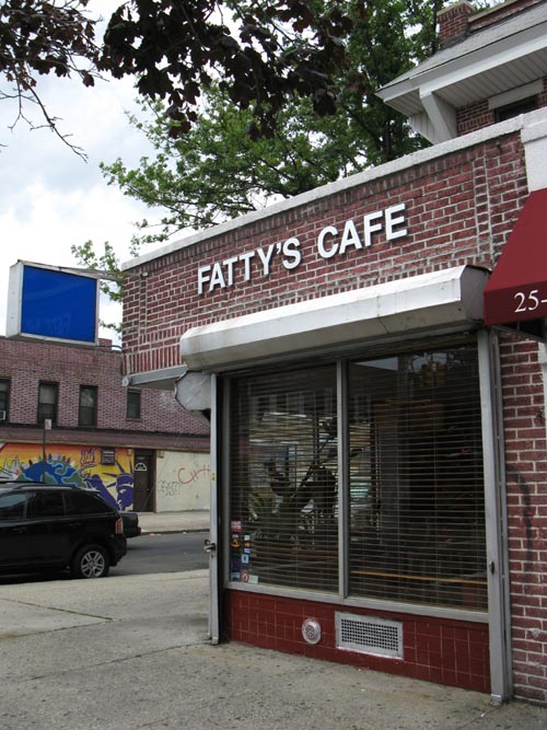 Fatty's Cafe, 25-01 Ditmars Boulevard, Astoria, Queens, June 6, 2010