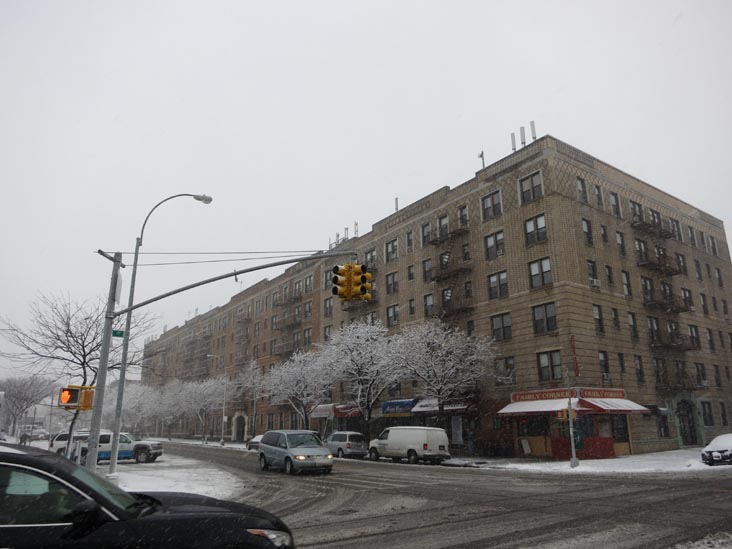 31st Street and 21st Avenue, Astoria, Queens, March 8, 2013