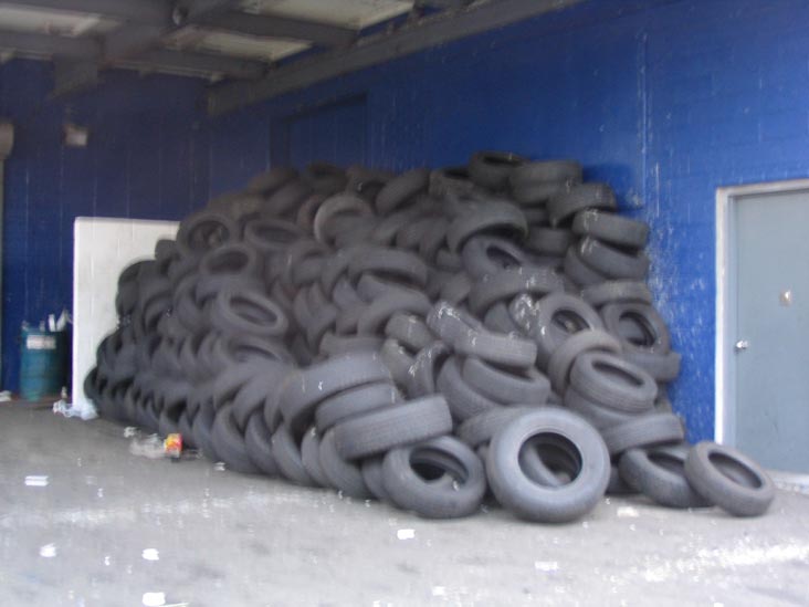 Tires, 34th Avenue, Astoria, Queens, March 28, 2004