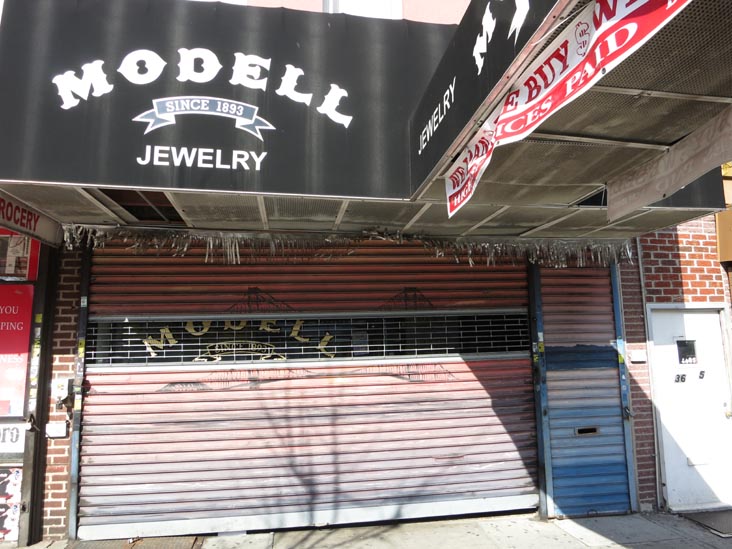 Modell Jewelry, 36-03 Ditmars Boulevard, Astoria, Queens, April 7, 2013