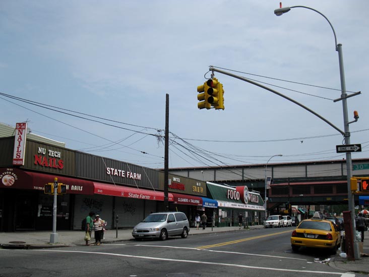 North Side of 36th Avenue Between 30th Street and 31st Street, Astoria, Queens, June 13, 2010