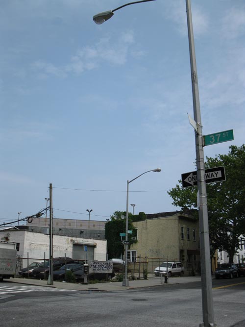 36th Avenue and 37th Street, NE Corner, Astoria, Queens, June 13, 2010
