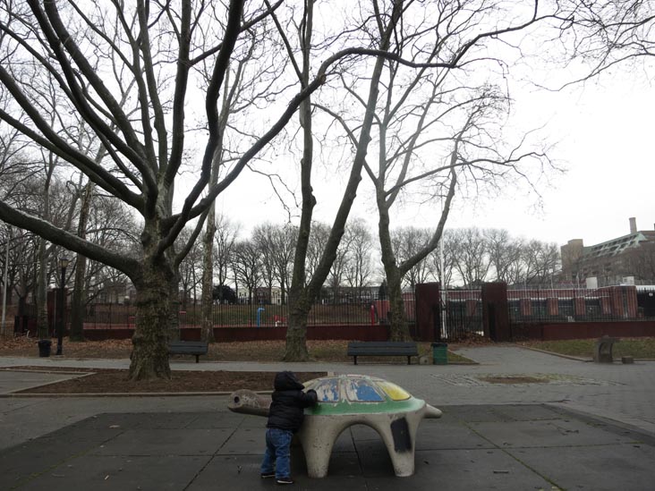Playground, Astoria Park, Astoria, Queens, January 9, 2013