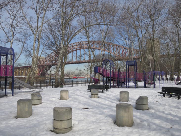 Charybdis Playground, Astoria Park, Astoria, Queens, February 20, 2014
