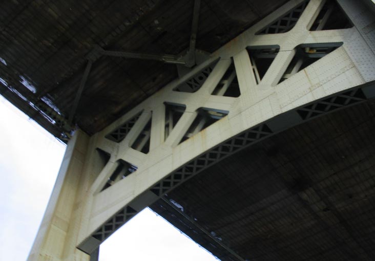 Underneath the Triborough Bridge, Astoria Park, Astoria, Queens, April 24, 2004