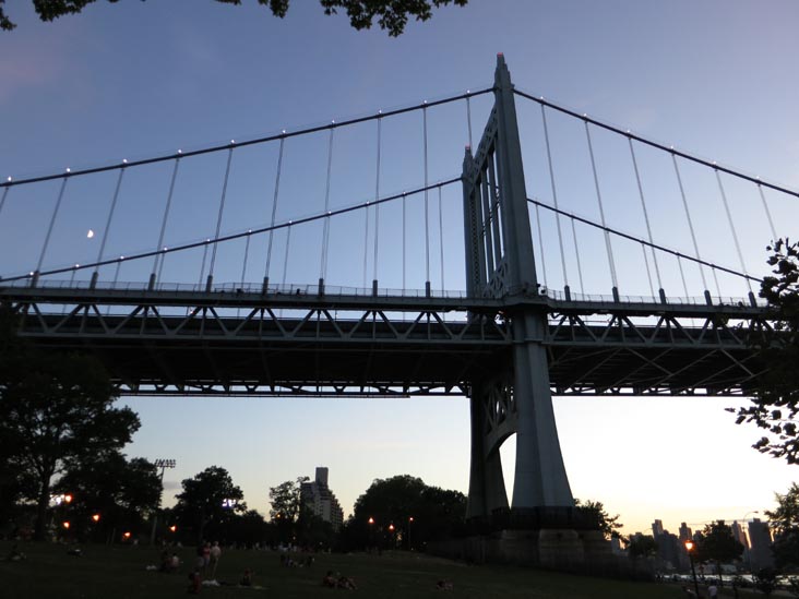 Robert F. Kennedy Bridge, Astoria Park, Astoria, Queens, July 25, 2012