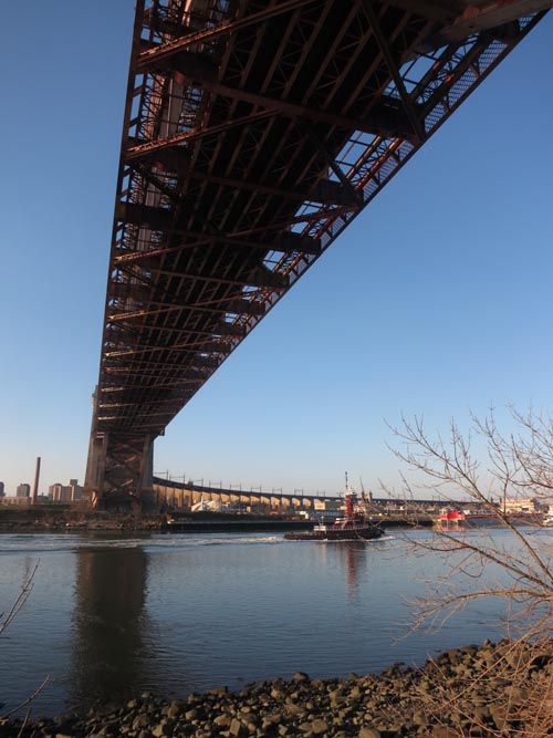 Hell Gate Bridge, Shore Boulevard, Astoria Park, Astoria, Queens, December 13, 2012