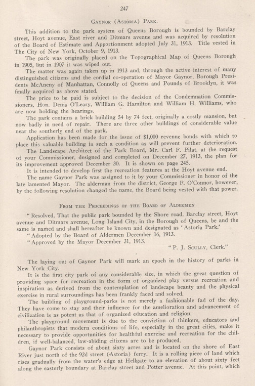 1913 Parks Annual Report, Page 247