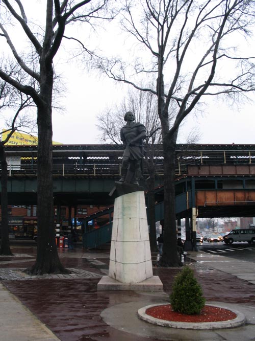 Columbus Statue, Columbus Square, Astoria, Queens