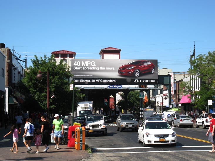 Ditmars Boulevard Subway Station Billboard, Astoria, Queens, July 1, 2011