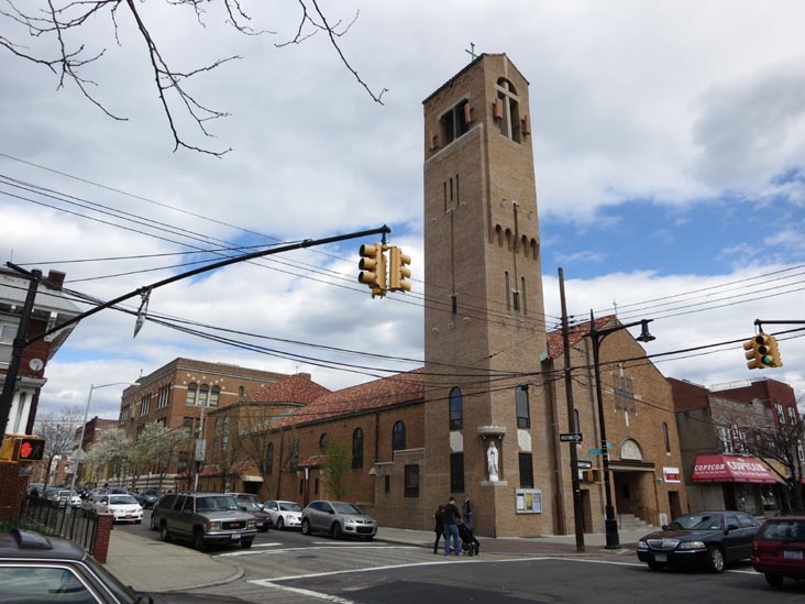 Immaculate Conception Church, Ditmars Boulevard and 29th Street, NE Corner, Astoria, Queens, April 13, 2013