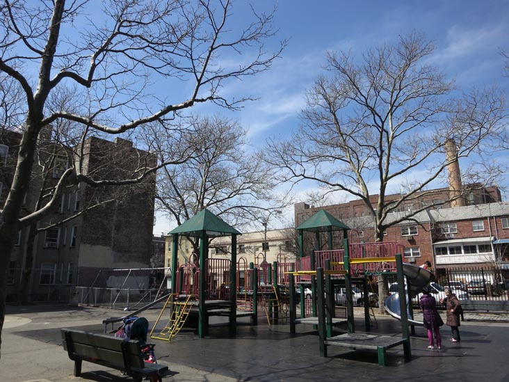 Ditmars Park, Steinway Street Between 23rd Avenue and Ditmars Boulevard, Astoria, Queens, April 4, 2013