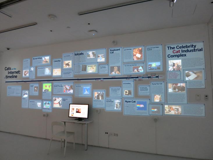 How Cats Took Over the Internet, Museum of the Moving Image, 36-01 35th Avenue, Astoria, Queens, October 23, 2015