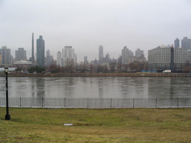 East River, Rainey Park, Astoria, Queens, February 3, 2006