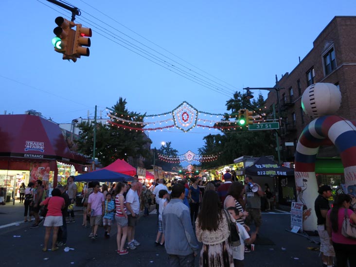San Antonio Abate Festival, Ditmars Boulevard, Astoria, Queens, June 22, 2013