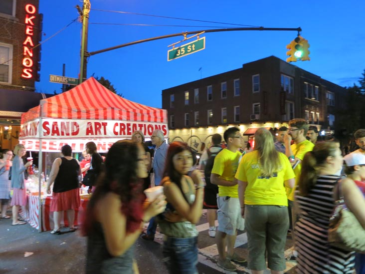 San Antonio Abate Festival, Ditmars Boulevard, Astoria, Queens, June 22, 2013