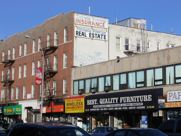 East Side of Steinway Street Between 34th Avenue and Broadway, Astoria, Queens, March 13, 2004