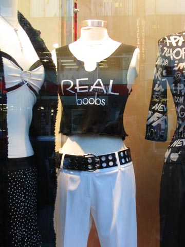 Real Boobs, Steinway Street, Astoria, Queens, March 13, 2004