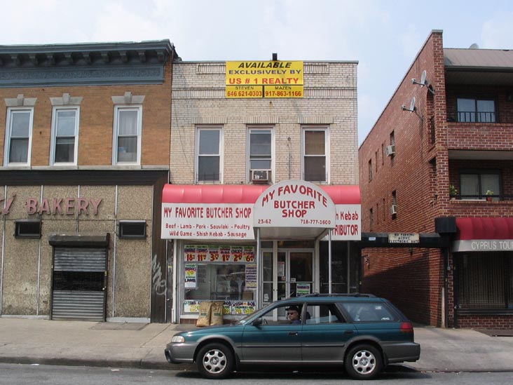 My Favorite Butcher Shop, 23-62 Steinway Street, Astoria, Queens, August 14, 2005