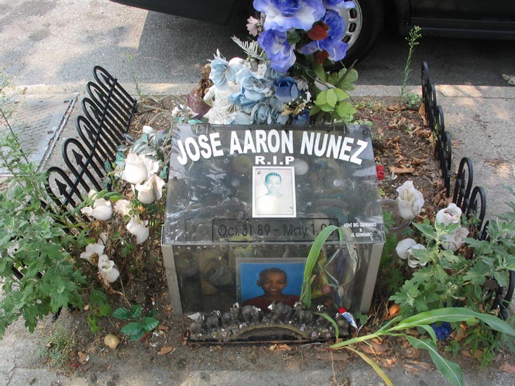 Memorial, East Side of Steinway Street Between 23rd Avenue and Ditmars Boulevard, Astoria, Queens, August 14, 2005