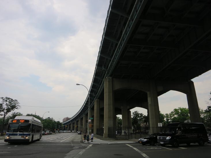 Triborough Bridge Playground, 21st Street at Hoyt Avenue, Astoria, Queens, June 10, 2012
