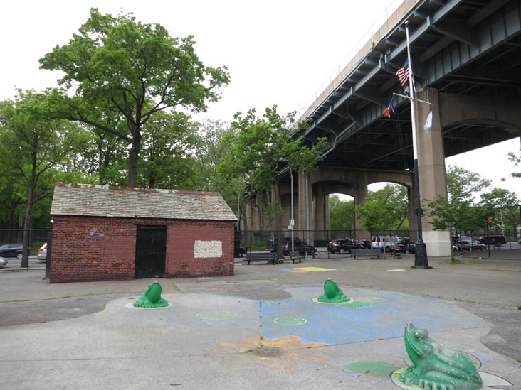 Triborough Bridge Playground, Astoria, Queens, May 15, 2013