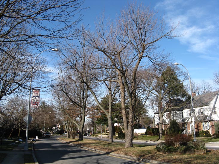 Looking North Up Bell Boulevard Toward 51st Avenue, Bayside, Queens