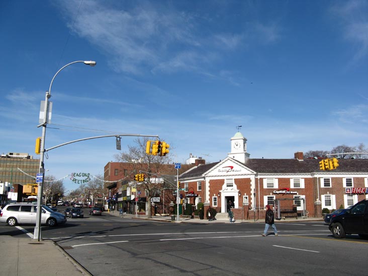 Bell Boulevard and Northern Boulevard, NE Corner, Bayside, Queens