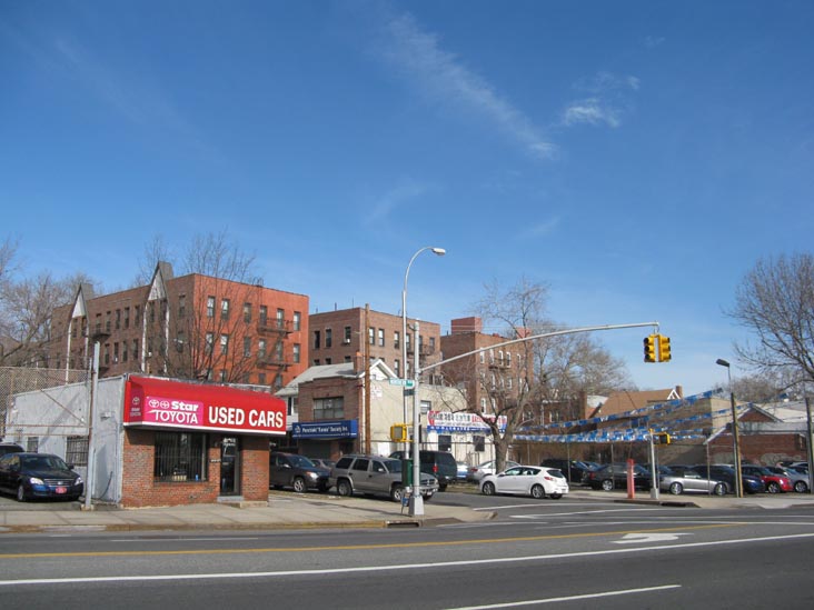North Side of Northern Boulevard at 202nd Street, Bayside, Queens