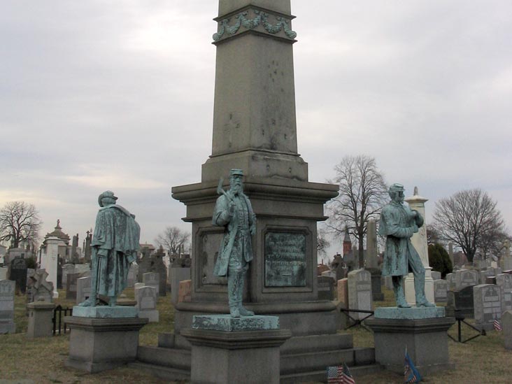 Soldiers' Monument, Calvary Veterans Park, Calvary Cemetery, Queens