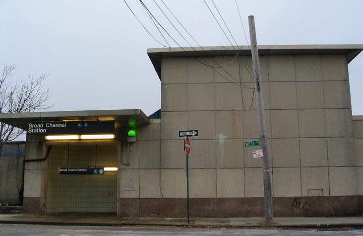 Broad Channel Subway Station Exterior, Broad Channel, Queens