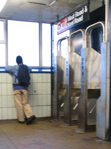 Turnstile, Broad Channel Subway Station, Broad Channel, Queens