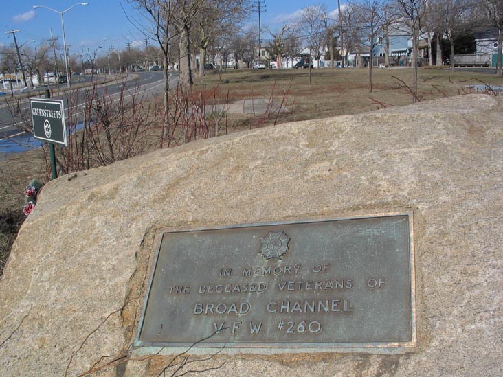 Broad Channel Veterans Memorial, Veterans Park, Broad Channel, Queens