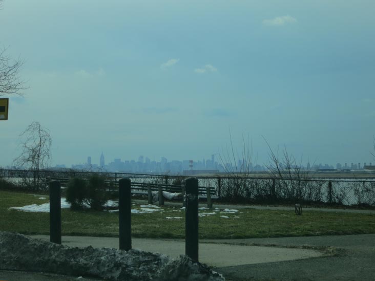 Manhattan Skyline From 115th Street, College Point, Queens, February 16, 2013
