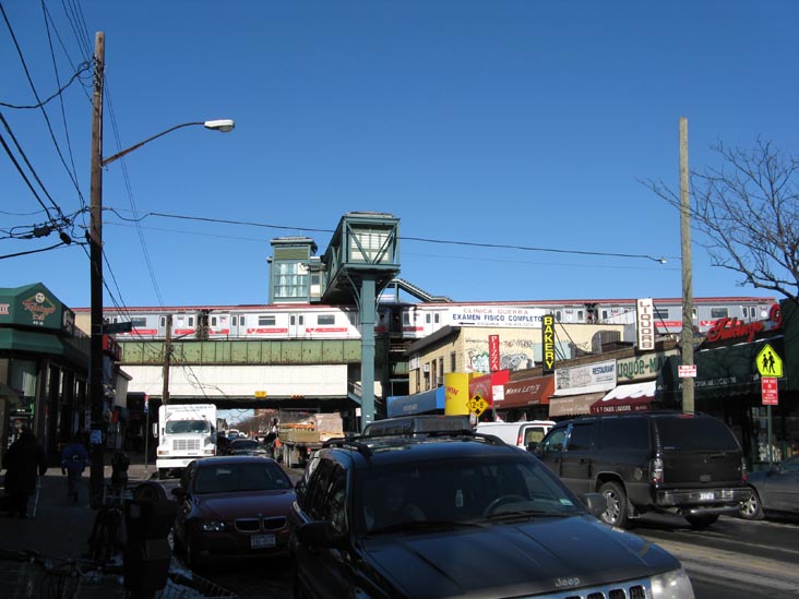 Looking North Up Junction Boulevard From 40th Road, Corona, Queens