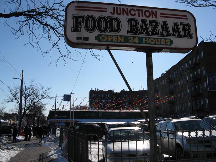 Food Bazaar, 34-20 Junction Boulevard at 34th Avenue, Corona, Queens
