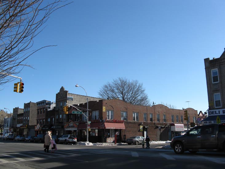 Northern Boulevard and 100th Street, SE Corner, Corona, Queens