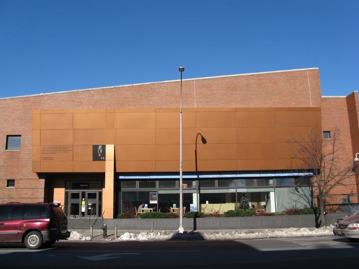 Langston Hughes Community Library & Cultural Center, 100-01 Northern Boulevard at 100th Street, NE Corner, Corona, Queens