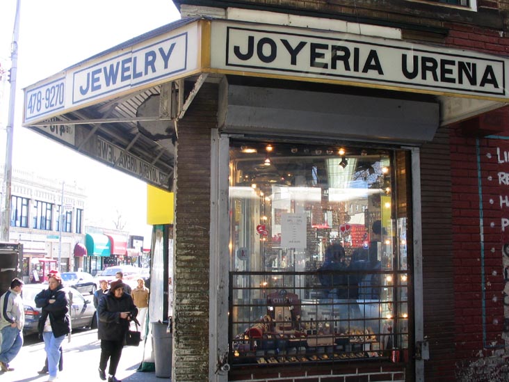 Joyeria Urena/Urena Jewlery, 40-04 National Street at Roosevelt Avenue, Corona, Queens