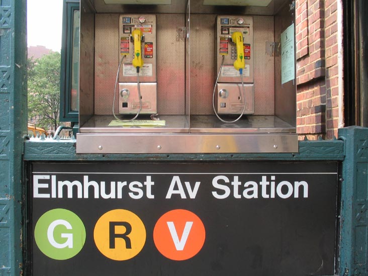 Elmhurst Avenue Subway Station, Broadway and 82nd Street, Elmhurst, Queens