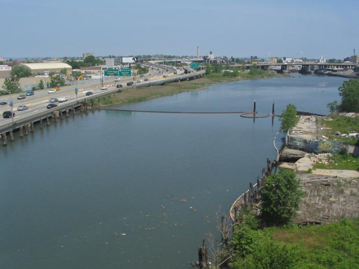 Flushing River From Manhattan-Bound 7 Train, May 28, 2006