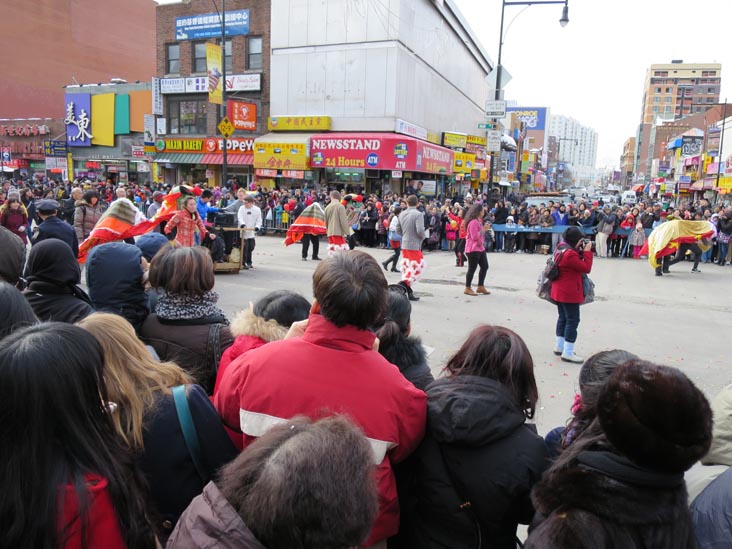 Flushing Lunar New Year Parade, Main Street, Flushing, Queens, February 8, 2014