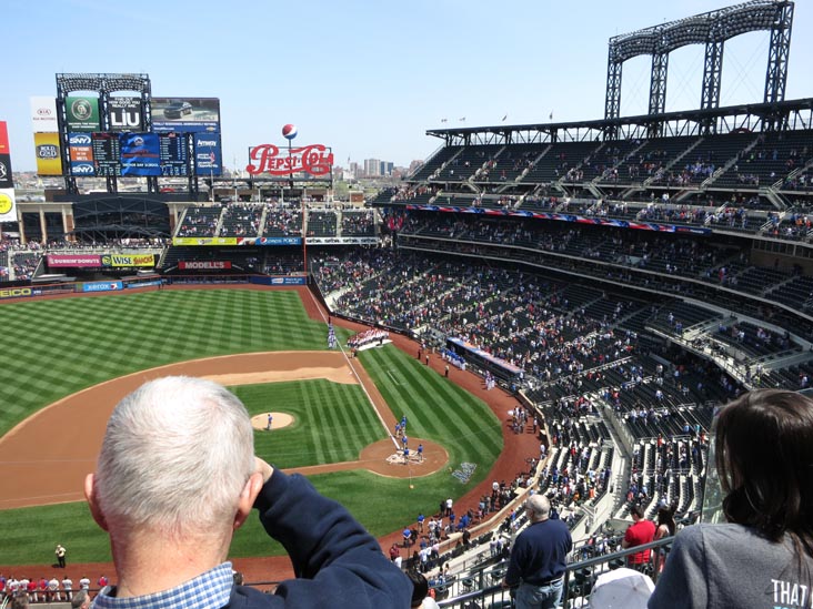 New York Mets vs. Philadelphia Phillies, Section 520, Citi Field, Flushing Meadows Corona Park, Queens, April 28, 2013