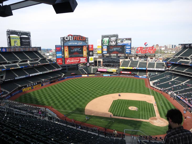 New York Mets vs. Philadelphia Phillies, Section 520, Citi Field, Flushing Meadows Corona Park, Queens, April 28, 2013