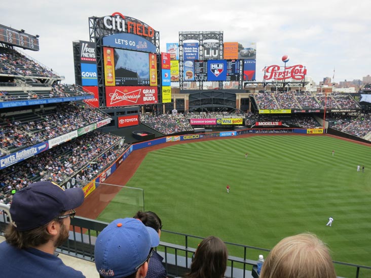 New York Mets vs. Arizona Diamondbacks, Section 427, Citi Field, Flushing Meadows Corona Park, Queens, May 6, 2012